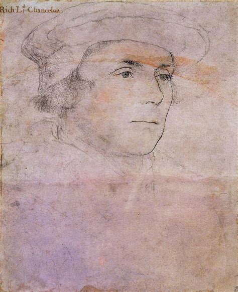 Sir Richard Rich Later 1st Baron Rich 14967 1567 Painting Hans