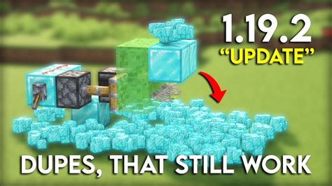 All Working Duplication Glitches In Minecraft 1192 Update Youtube