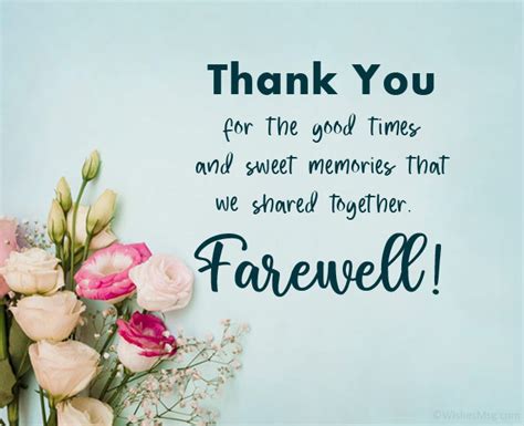 160 Farewell Wishes Messages Quotes For Everyone WishesMsg Good