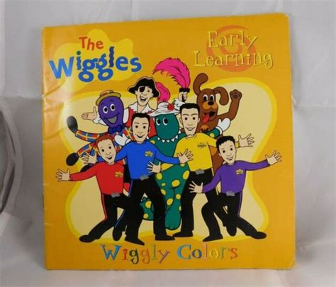 The Wiggles Wiggly Colors Early Learning Paperback Childrens Book Ebay