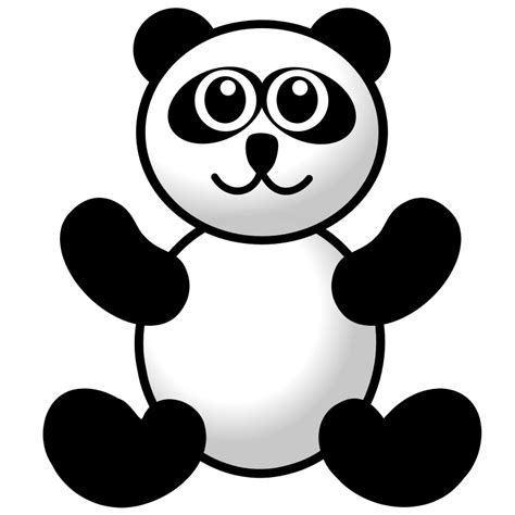 Cute Panda Clipart Clipartion Com 2 Clipartix