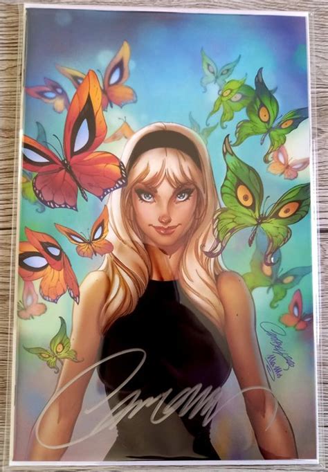 Gwen Stacy 1 Jsc Exclusive Signed By Jscott Campbell Catawiki