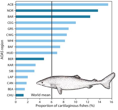 11 Proportions Of Cartilaginous Fish Species N 49 In The Arctic