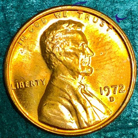 1972 d penny shiny coin talk