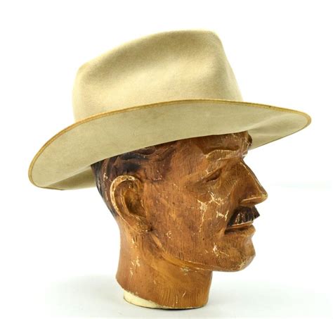 Vintage John Bstetson Cowboy Hat For Mexican Market