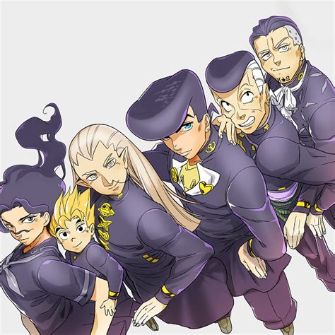 Higashikata Josuke Hirose Koichi Nijimura Okuyasu Yamagishi Yukako Hazekura Mikitaka And