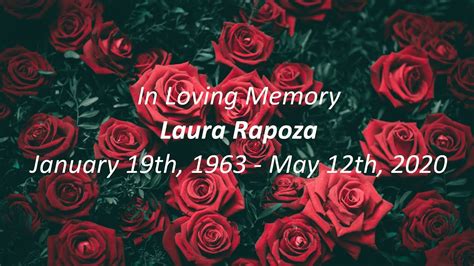 Lauras Memorial Slideshow Youtube