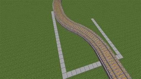 Minecraft Train Track Design