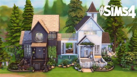 Spellcaster Homes For Rent No Cc Sims 4 Speedbuild Youtube