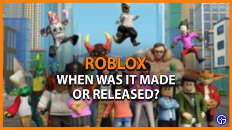 When Was Roblox First Made Answered Gamer Tweak