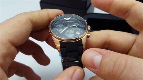 Take A Look At The Emporio Armani Ar5906 Watch Chronos Watches Unboxing