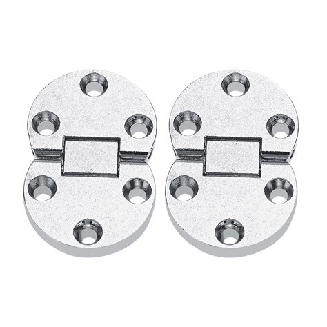 Walfront 2pcs Zinc Alloy Self Supporting Folding Table Hinges Home Flap