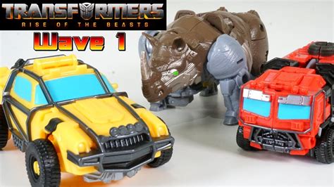 Transformers Rise Of The Beasts Battle Changers Optimus Bee Rhinox Let