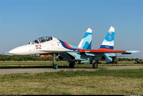 Sukhoi Su 27ub Russia Air Force Aviation Photo 2599251