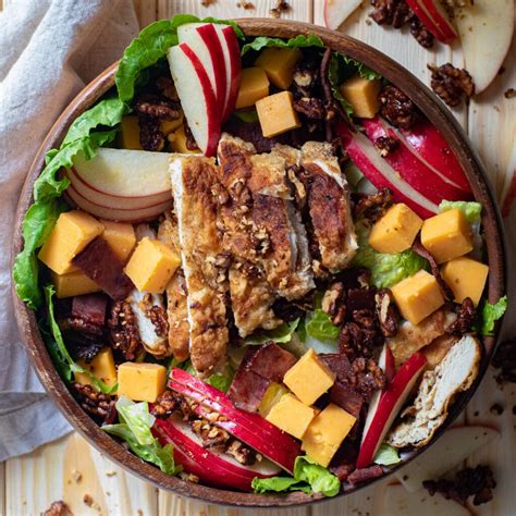 Ultimate Fall Salad With Apples Pecans And Honey Dijon Dressing