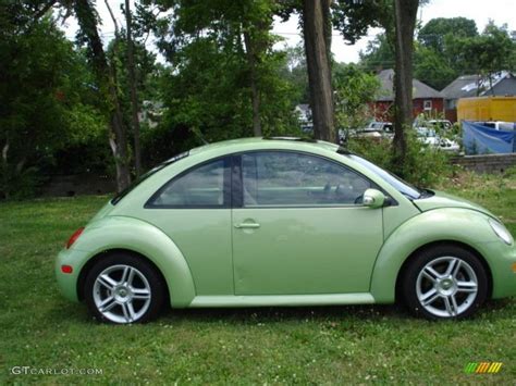 2004 Cyber Green Metallic Volkswagen New Beetle Gls 18t Coupe