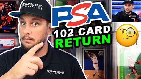 106 Card Psa Submission Return Reveal How Did I Do No More Psa 10s