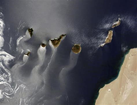 Una Foto De Las Islas Canarias Captadas Desde El Espacio Finalista A
