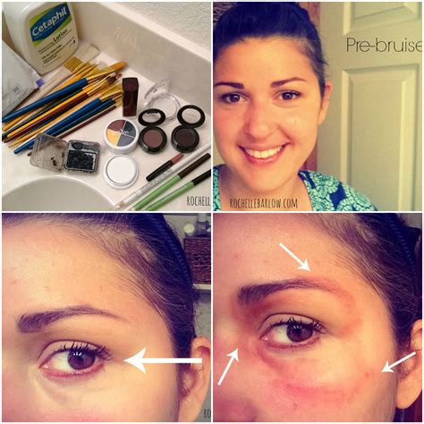 How To Make A Black Eye Bruise With Makeup Saubhaya Makeup