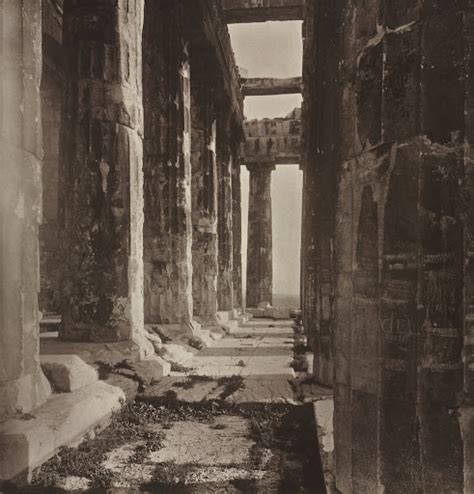 Western Portico Of The Parthenon William James Stillman American