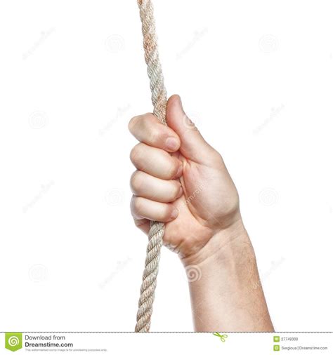 Mans Hand Holding On To The Rope Download From Over 58 Million High