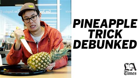 Lucas Peterson debunks the pineapple pull-apart hack - YouTube