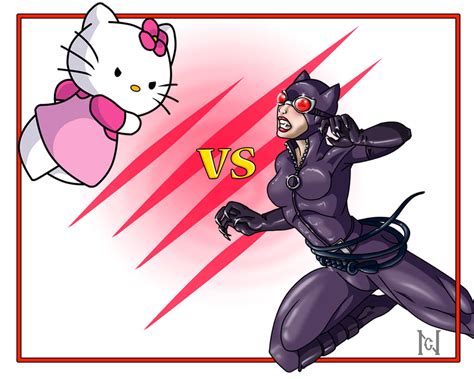 Catwoman Vs Hello Kitty By Indego2012 On Deviantart