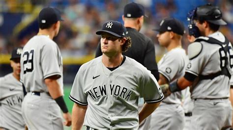 Gerrit Cole Yankees Suffer Embarrassing Beating By Rays Newsday