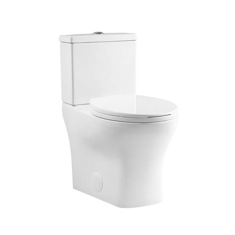 Swiss Madison Sublime Ii 2 Piece 08128 Gpf Dual Flush Round Toilet
