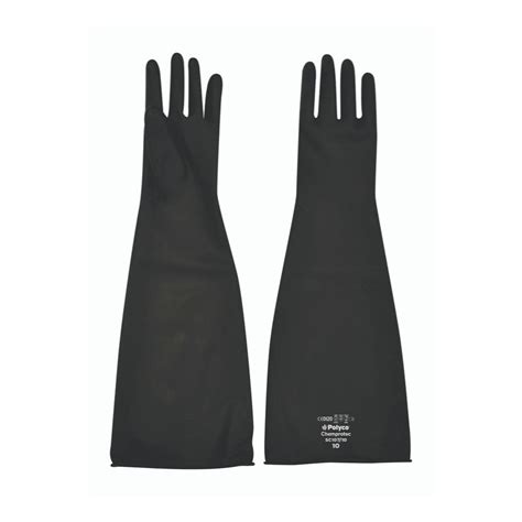 Polyco Sc108 Chemprotec Reusable Rubber Gloves Available Online