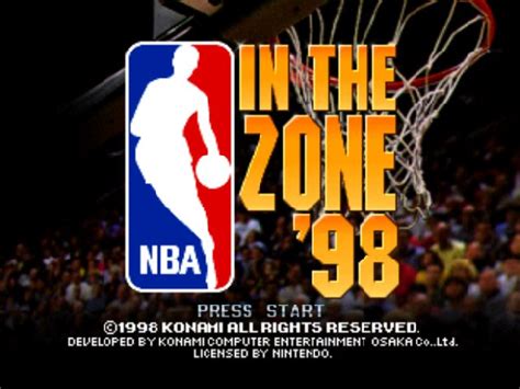 Nba In The Zone 98 Gallery Screenshots Covers Titles And Ingame Images