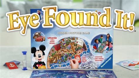 Disney Game Board Hidden Toys Puzzles Kids 4 Ravensburger Disney Eye