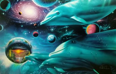Christian Riese Lassen Art For Sale Dolphin Art Dolphins Featured