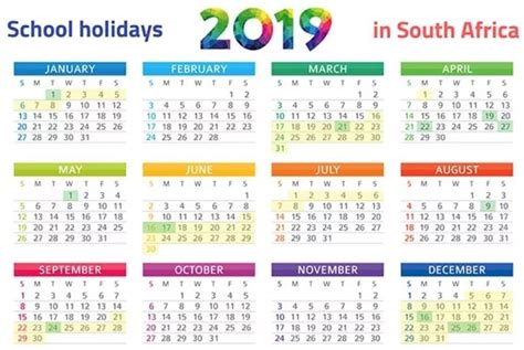 2021 Year Calendar With Holidays South Africa Yearmon