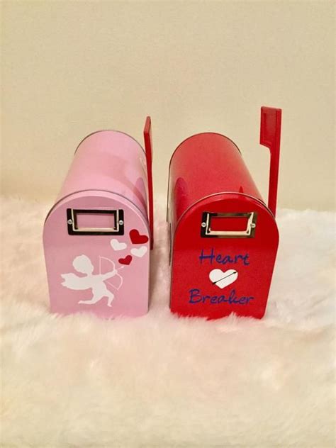 Personalized Valentines Day Mailbox Girl And Boy Valentines Day