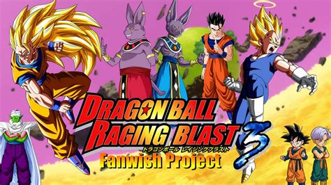 Raging blast, bringing a new art style, new gameplay modes, and 26 new playable characters and transformations (most of whom are from the dragon ball z animated films and specials). Présentation du Dragon Ball Raging Blast 3 Project by Treevax - YouTube