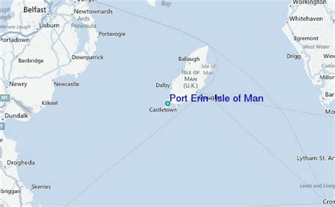 Discover the beauty hidden in the maps. Port Erin, Isle of Man Tide Station Location Guide