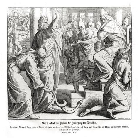 Moses Demands The Israelites Liberation Exodus Giclee Print