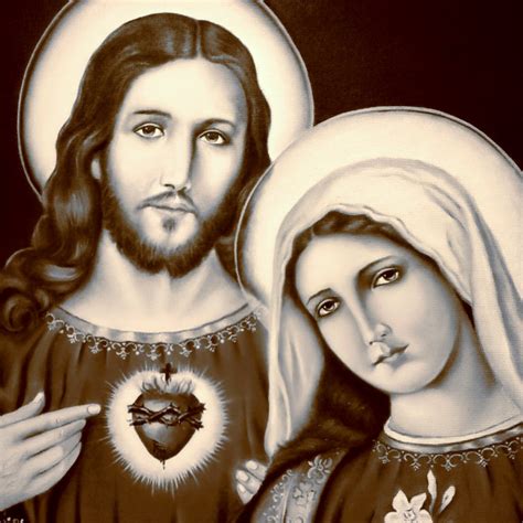 Cápsulas De Fe Sagrado Corazón De Jesús E Inmaculado Corazón De María