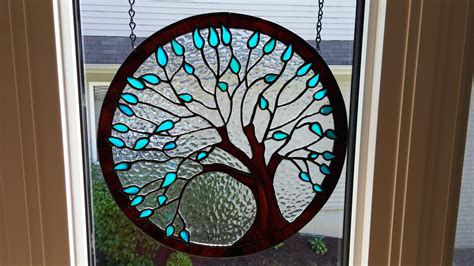 Tree Of Life Delphi Artist Gallery Glass Painting