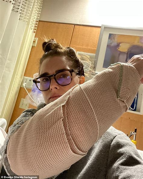 Brooke Shields Shares Snaps Of Herself In Hospital After Battling