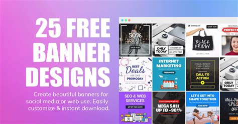Best 25 Free Banner Templates For Instant Reuse Mediamodifier