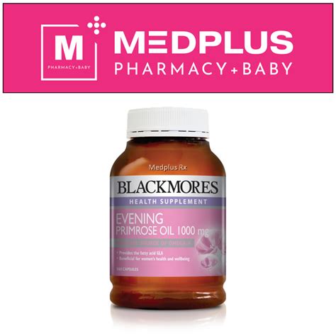 Maintaining skin health through supporting skin hydration. Blackmores Evening Primrose Oil (EPO) 1000mg x 360s (Exp ...