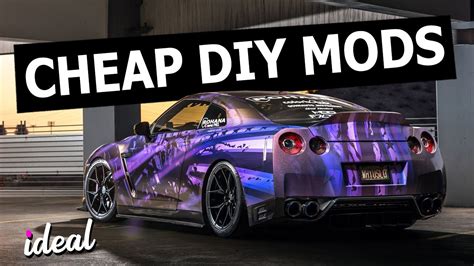 Cheap Diy Car Mods That Make A Huge Difference Youtube
