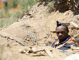 Hundreds Of Illegal Miners Trapped By Boulders While Working In South African Gold Mine Daily