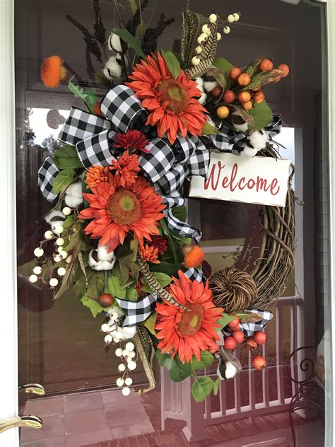30 Outdoor Fall Wreaths For Front Door