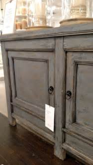 Choose a bisque and get painting! Pottery Barn Molucca Media Console Table Blue distressed ...