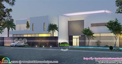 A square foot is a unit of area. Modern flat roof luxury home 500 square meter - Kerala ...