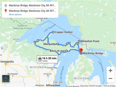 Upper Peninsula Road Trip ⚓ I Went To The 9 Best Places To Visit In The