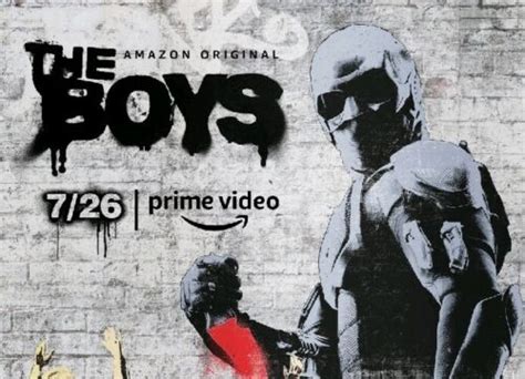 The Boys 2019 Amazon Prime Series Black Noir Poster Glossy A4 Print